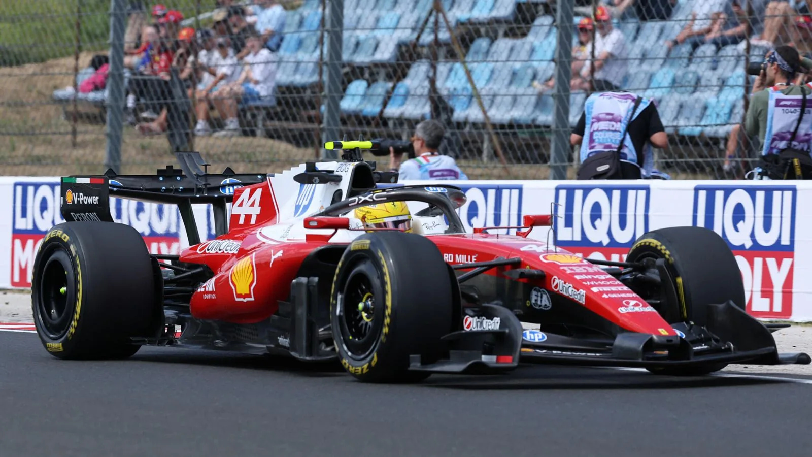 Hungaroring sees Hamilton lead Ferrari one-two in Hungarian Grand Prix practice