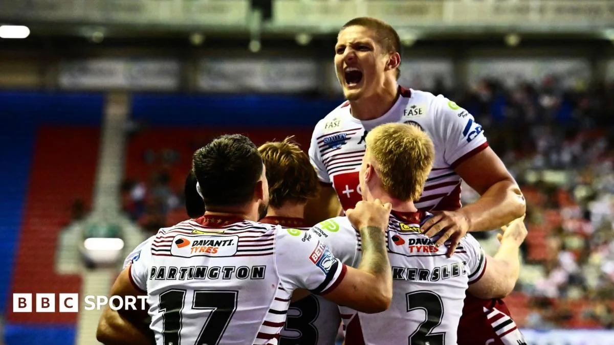 Wigan Warriors secure third consecutive derby win against St Helens