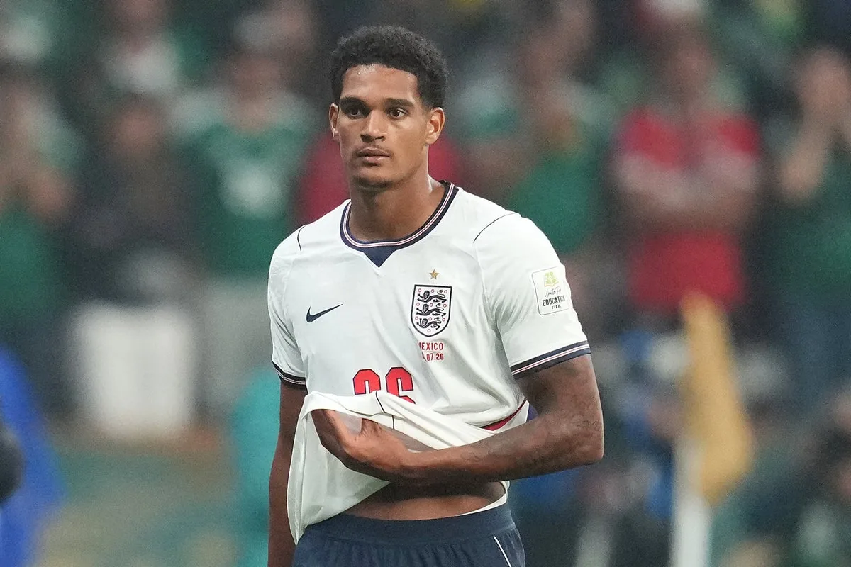 England defender Jarell Quansah receives two-match ban after Mexico red card