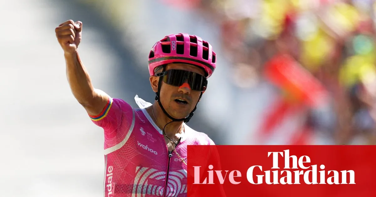 Richard Carapaz secures stage 18 victory at Tour de France