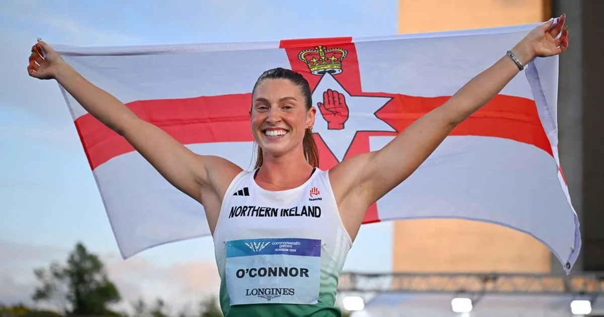 Glasgow 2026: Kate O’Connor secures Northern Ireland’s first athletics gold in heptathlon