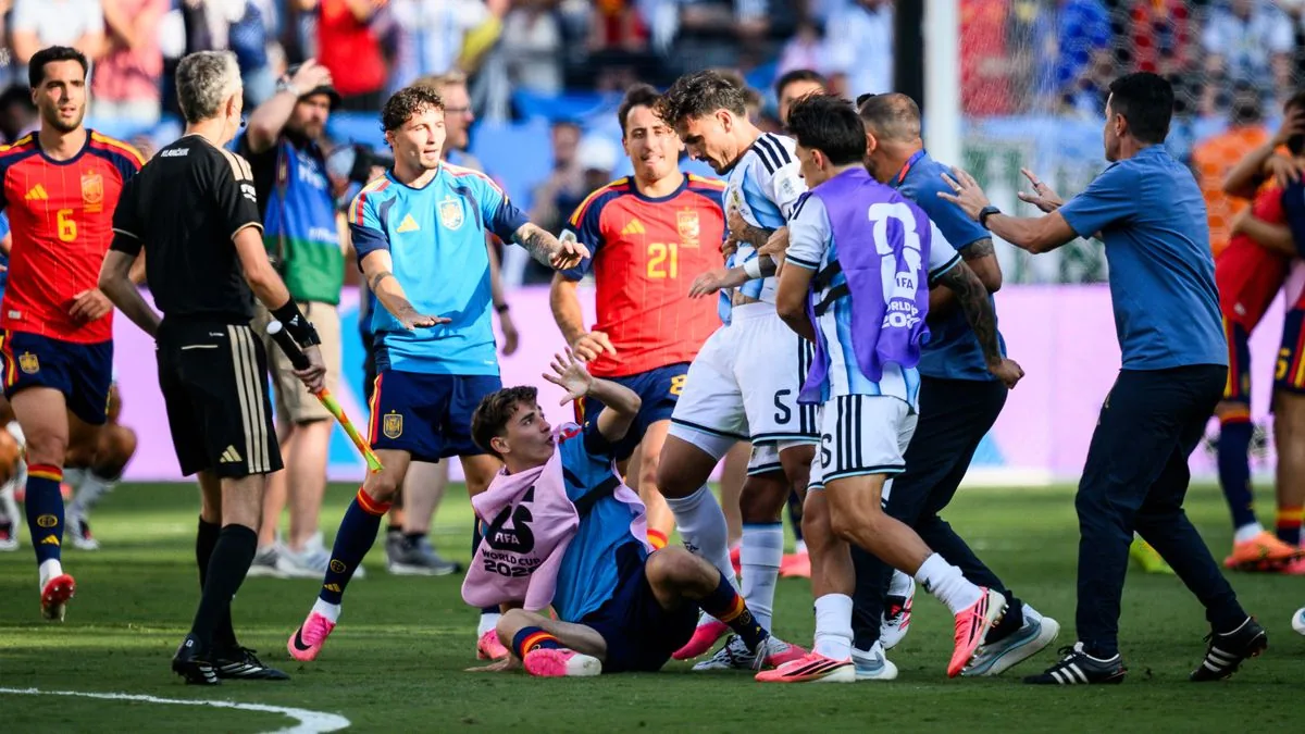 Gavi Speaks Out on Paredes Suspension, FIFA Investigates World Cup Final Altercation