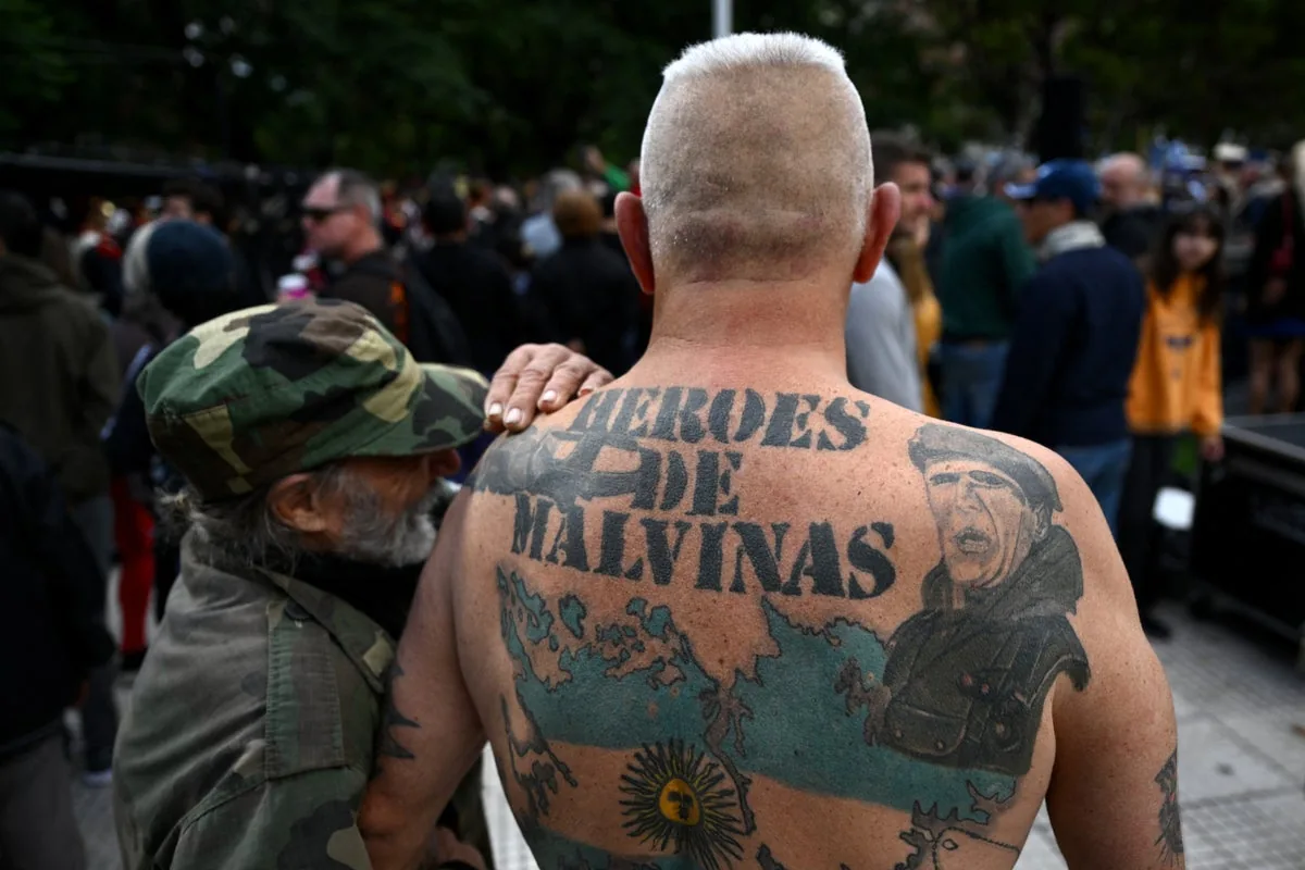Argentina faces fine for displaying Falklands banner after England match