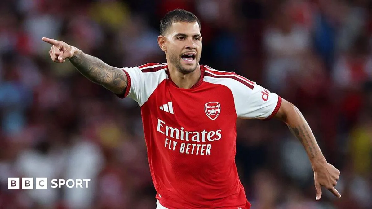 Arsenal draw with Como in friendly as Bruno Guimaraes makes debut