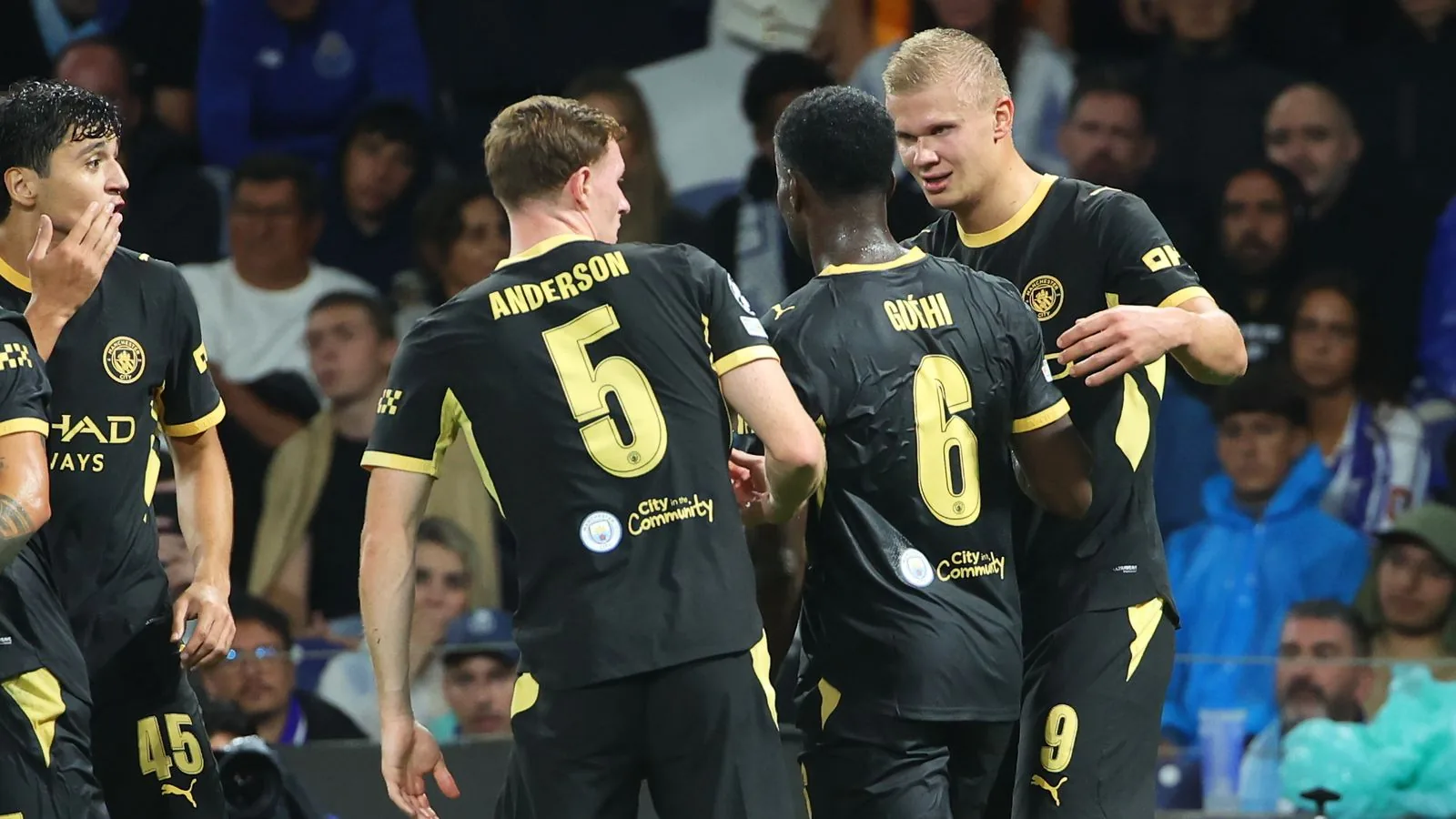 Porto 0-2 Manchester City: Erling Haaland double secures Champions League win for Enzo Maresca’s side