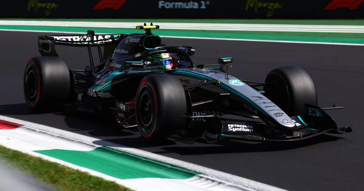 Russell reflects on Monza penalty decision after Antonelli’s win